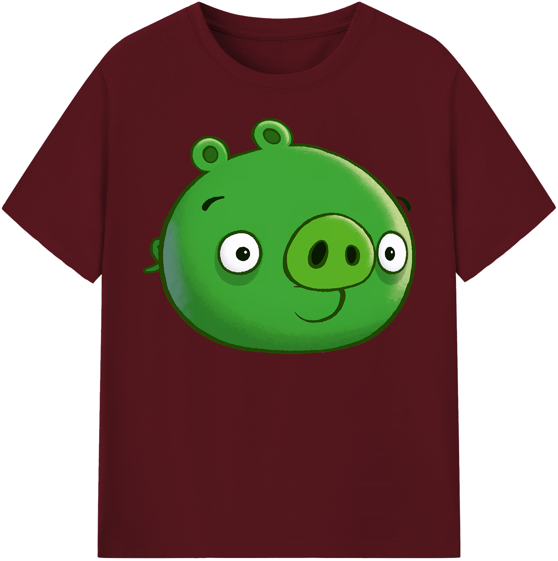 （画像用） Angry Birds アングリーバード 綿100％半袖Tシャツ（フロントプリント）